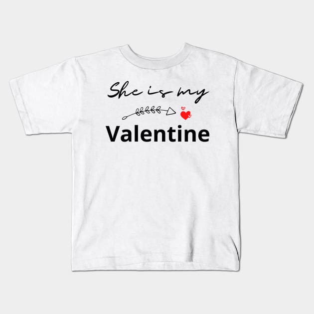 Valentine Day Kids T-Shirt by SAndiGacret